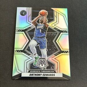 2021-22 Panini Mosaic - Silver Prizm #79 Anthony Edwards